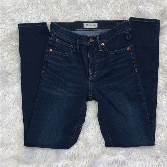 Madewell 9" Mid-Rise Skinny Jeans in Larkspur Wash - Picture 3 of 5